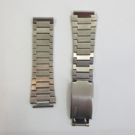 Части от металлического ремешка от наручных часов "Полёт", нержавеющая сталь. Картинка 1